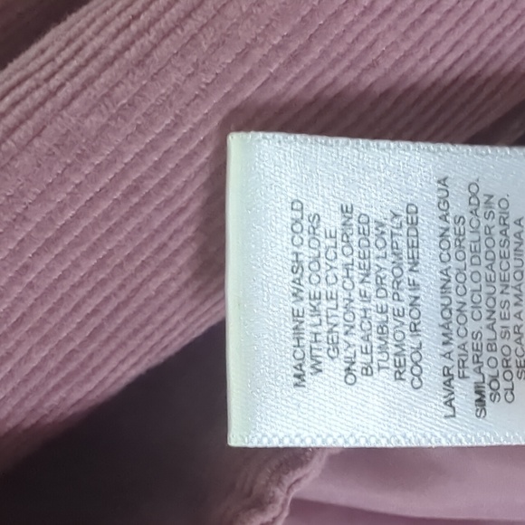 🩷 Pink Corduroy Moto Jacket - Picture 14 of 14